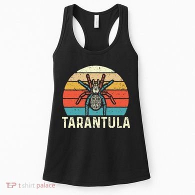 Retro Tarantula Arthropod Arachnid Arachnophile Spider Women's Tank Top