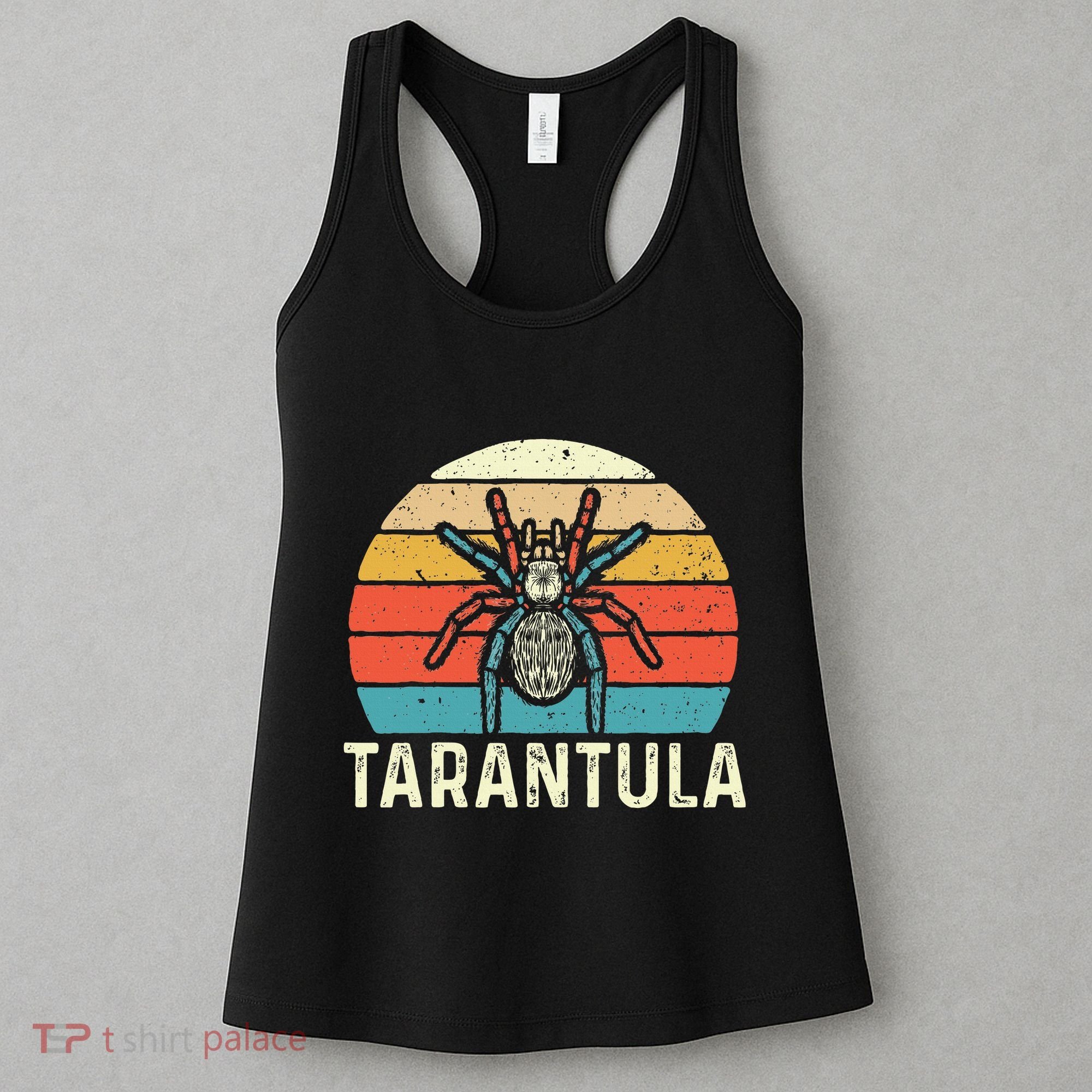 Retro Tarantula Arthropod Arachnid Arachnophile Spider Women's Tank Top