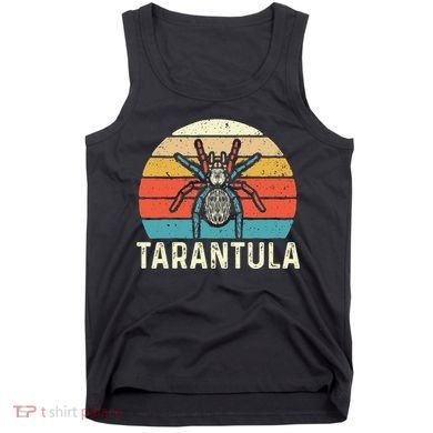 Retro Tarantula Arthropod Arachnid Arachnophile Spider Tank Top