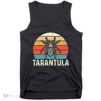 Retro Tarantula Arthropod Arachnid Arachnophile Spider Tank Top thumb 0