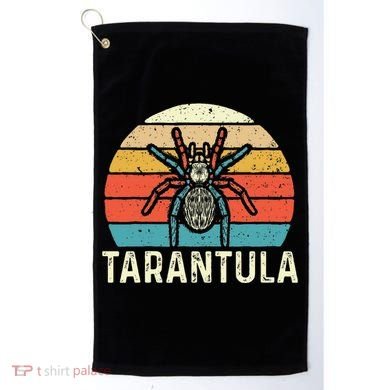 Retro Tarantula Arthropod Arachnid Arachnophile Spider Golf Towel