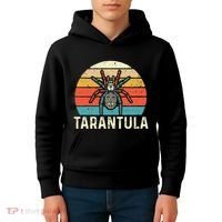 Retro Tarantula Arthropod Arachnid Arachnophile Spider Kids Hoodie thumb 4
