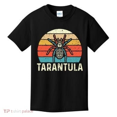 Retro Tarantula Arthropod Arachnid Arachnophile Spider Kids T-Shirt