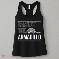 Respect The Armadillo Armored Animal South North America Women's Tank Top thumb 3