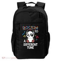 Rockin To A Different Tune Autism Awarness Backpack thumb 0