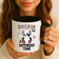 Rockin To A Different Tune Autism Awarness Coffee Mug thumb 3