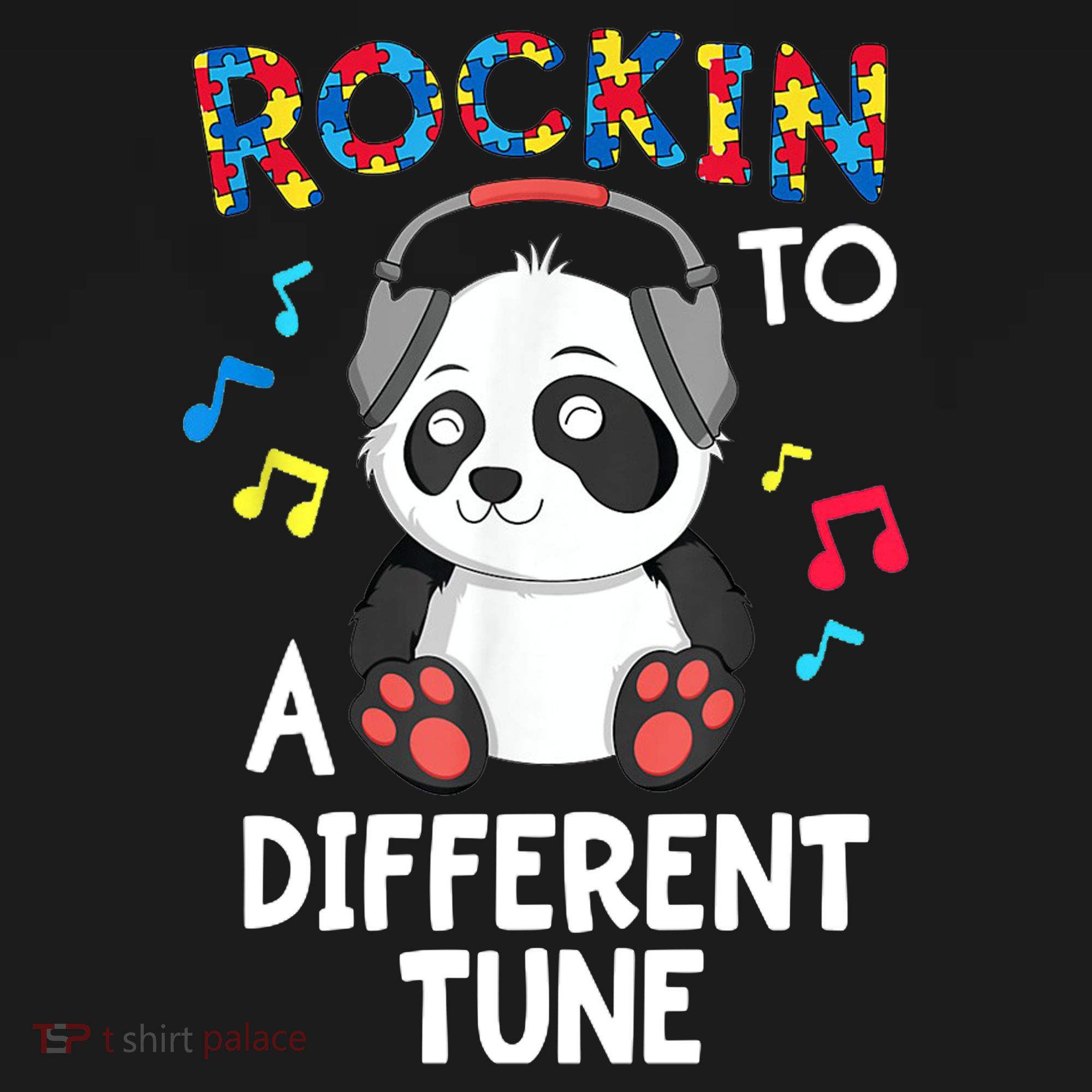 Rockin To A Different Tune Autism Awarness Mousepad