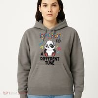 Rockin To A Different Tune Autism Awarness Hoodie thumb 5