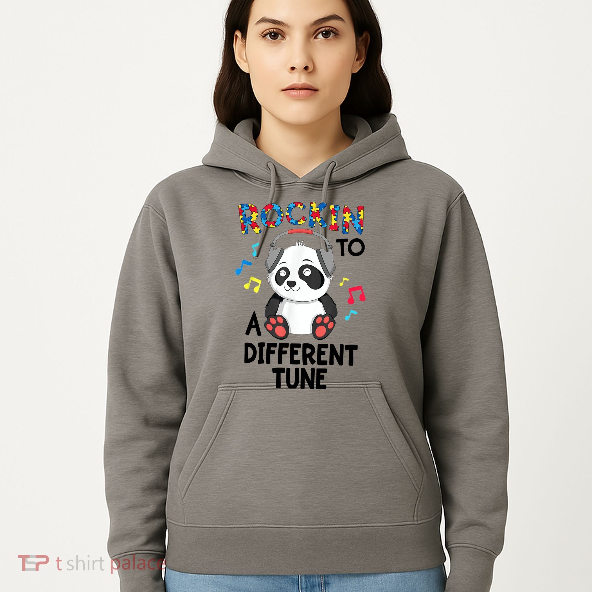 Rockin To A Different Tune Autism Awarness Hoodie