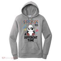 Rockin To A Different Tune Autism Awarness Women's Hoodie thumb 0