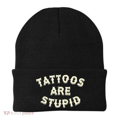 retro Tattoos Are Stupid Beanie