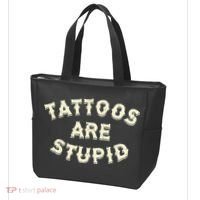 retro Tattoos Are Stupid Tote Bag thumb 3