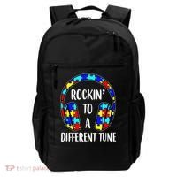 Rockin To A Different Tune Autism Awareness Backpack thumb 0