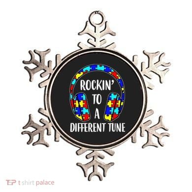 Rockin To A Different Tune Autism Awareness Ornament