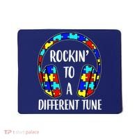 Rockin To A Different Tune Autism Awareness Mousepad thumb 0