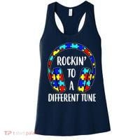 Rockin To A Different Tune Autism Awareness Women's Tank Top thumb 0