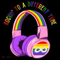 Rockin To A Different Tune Rainbow Autism Awareness Coffee Mug thumb 5
