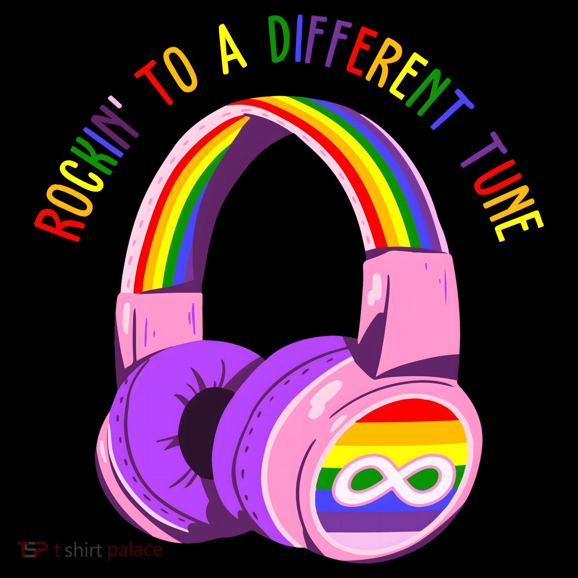 Rockin To A Different Tune Rainbow Autism Awareness Coffee Mug