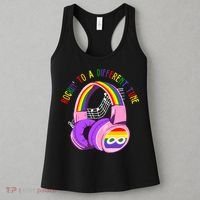 Rockin To A Different Tune Rainbow Autism Awareness Women's Tank Top thumb 3