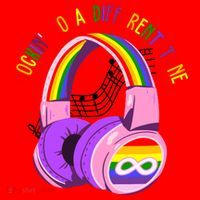 Rockin To A Different Tune Rainbow Autism Awareness Santa Hat thumb 1