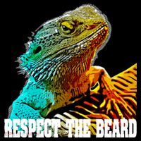 Respect The Beard Funny Bearded Dragon Gift Bucket Hat thumb 4
