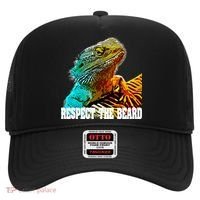 Respect The Beard Funny Bearded Dragon Gift Hat thumb 0