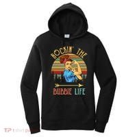 Rockin The Bubbie Life Grandparents Day Gift For Bubbie Women's Hoodie thumb 0