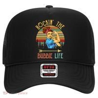 Rockin The Bubbie Life Grandparents Day Gift For Bubbie Hat thumb 0