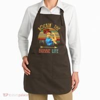 Rockin The Bubbie Life Grandparents Day Gift For Bubbie Apron thumb 2