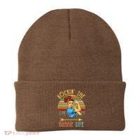 Rockin The Bubbie Life Grandparents Day Gift For Bubbie Beanie thumb 0
