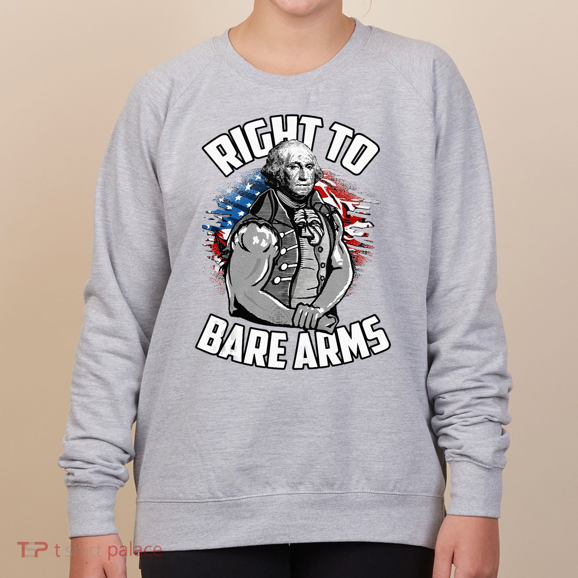 Right To Bare Arms 4th Of July Women's Sweatshirt