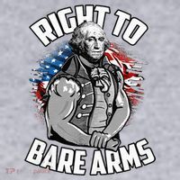 Right To Bare Arms 4th Of July Women's Sweatshirt thumb 2