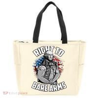 Right To Bare Arms 4th Of July Tote Bag thumb 0