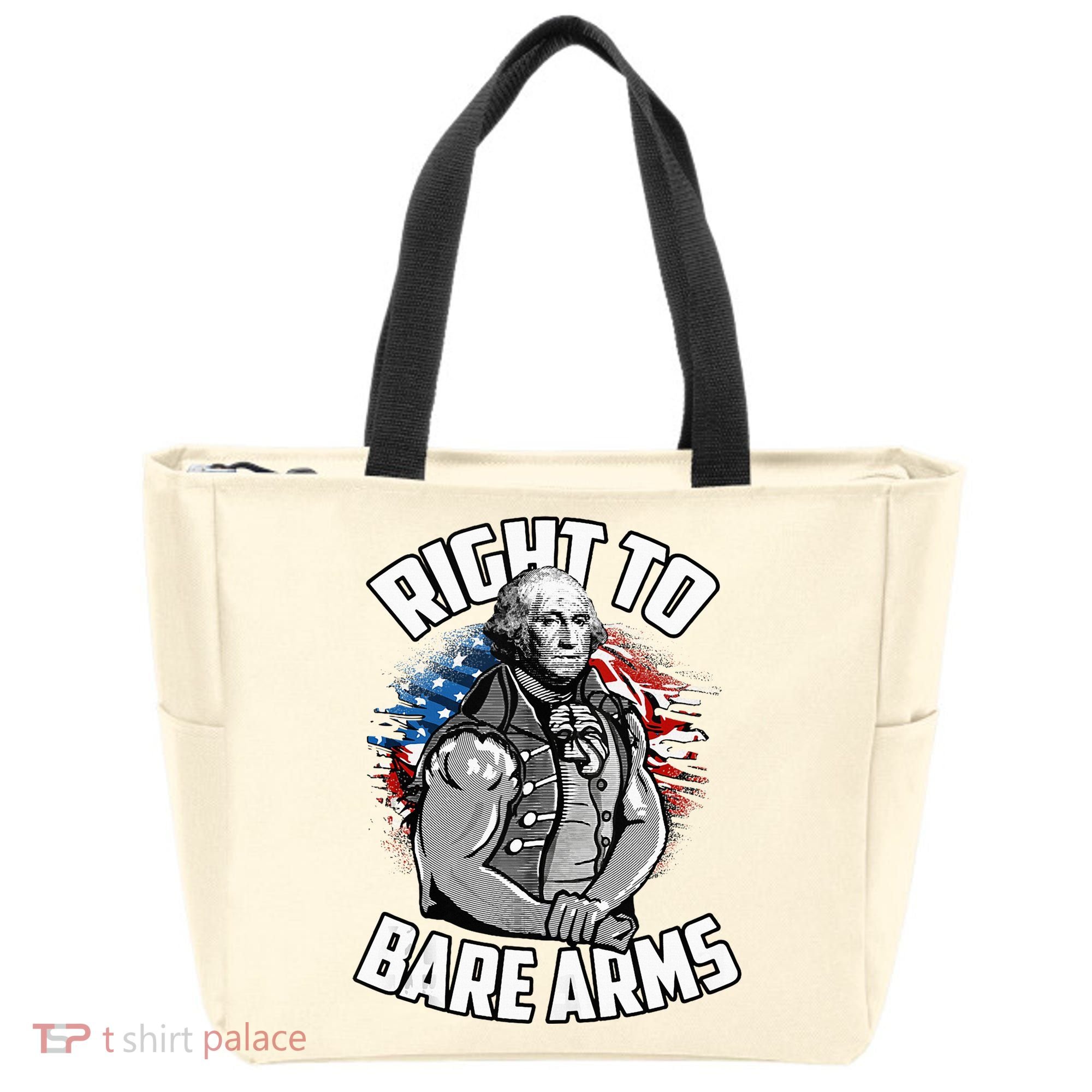 Right To Bare Arms 4th Of July Tote Bag