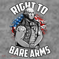 Right To Bare Arms 4th Of July Toddler Hoodie thumb 2