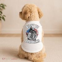 Right To Bare Arms 4th Of July Doggie Tank thumb 2