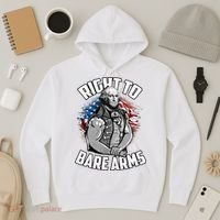 Right To Bare Arms 4th Of July Hoodie thumb 3