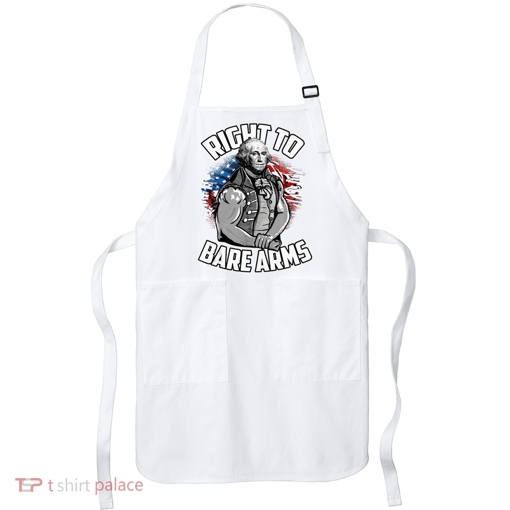 Right To Bare Arms 4th Of July Apron
