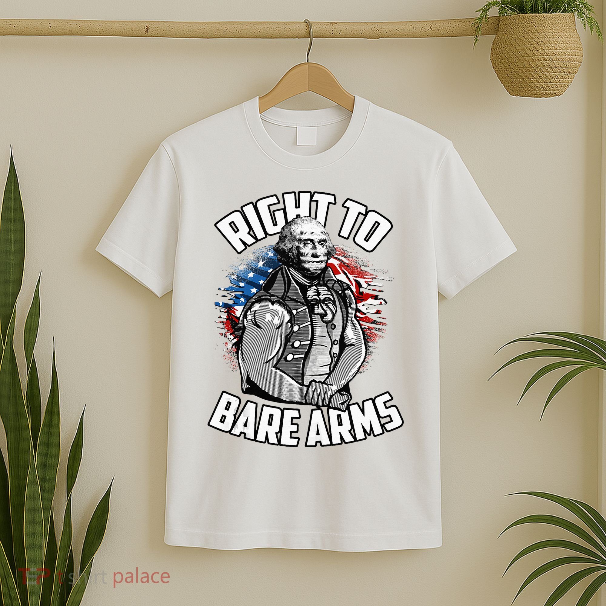 Right To Bare Arms 4th Of July T-Shirt