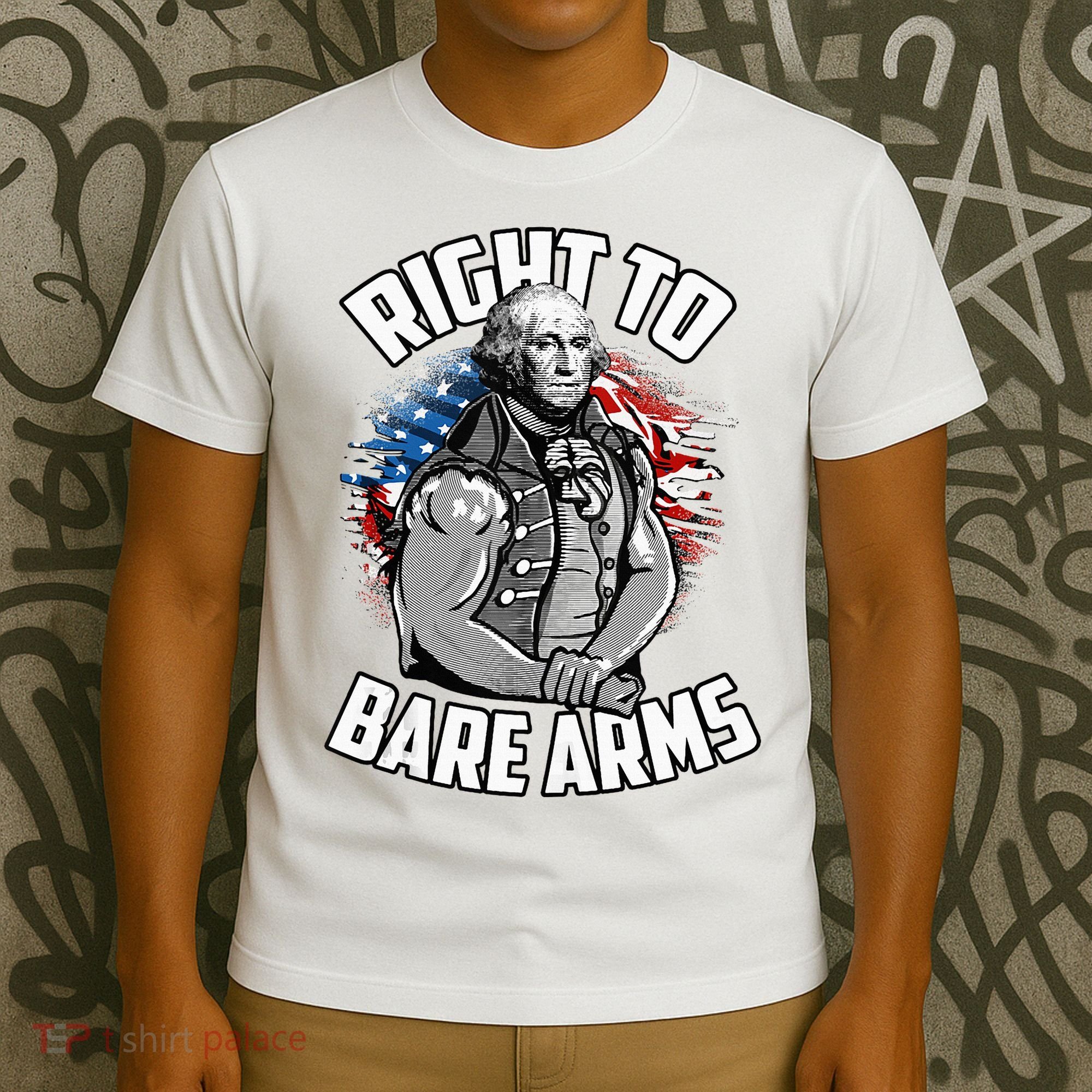 Right To Bare Arms 4th Of July T-Shirt