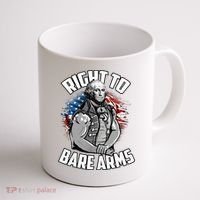 Right To Bare Arms 4th Of July Coffee Mug thumb 1