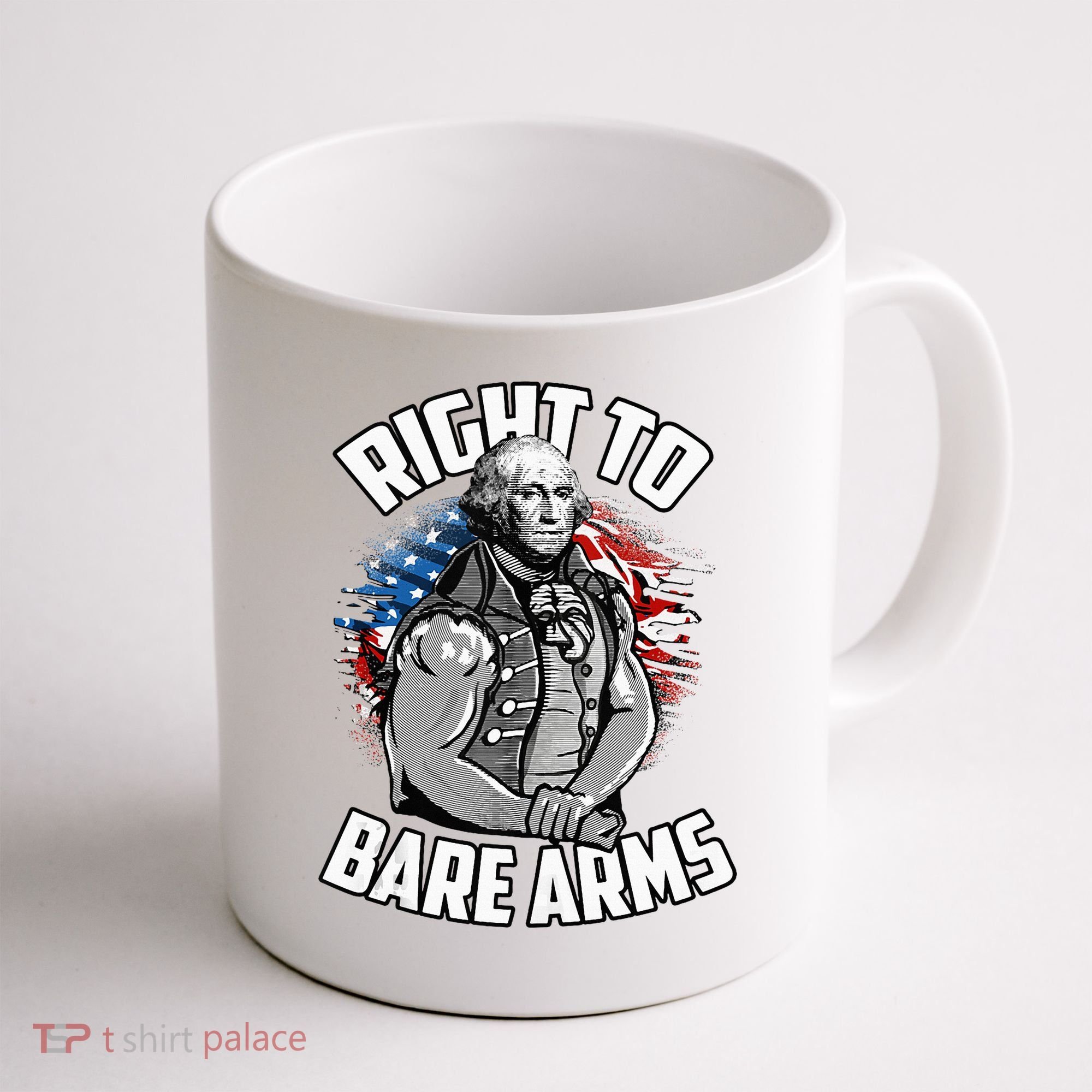 Right To Bare Arms 4th Of July Coffee Mug
