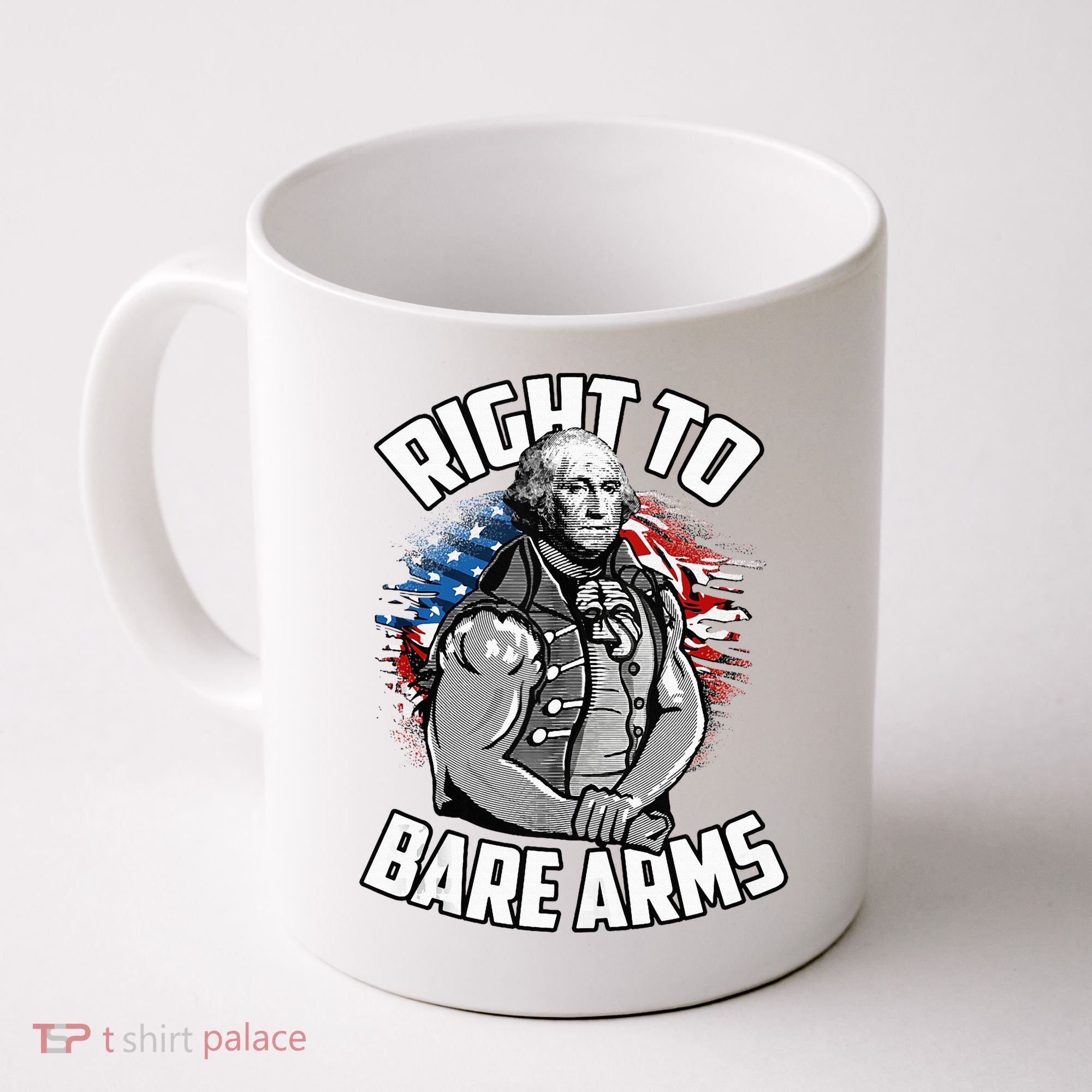 Right To Bare Arms 4th Of July Coffee Mug