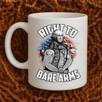 Right To Bare Arms 4th Of July Coffee Mug thumb 2