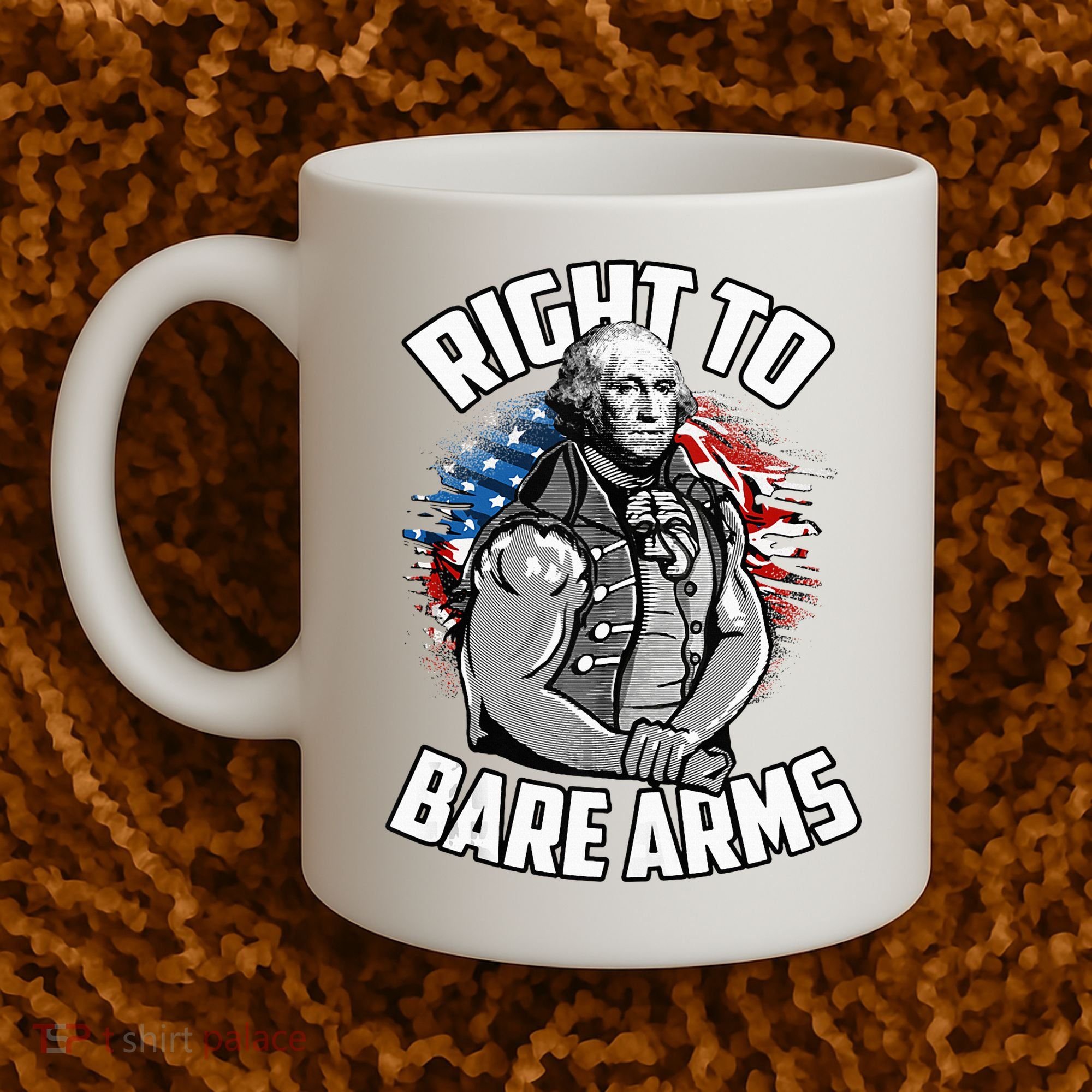 Right To Bare Arms 4th Of July Coffee Mug