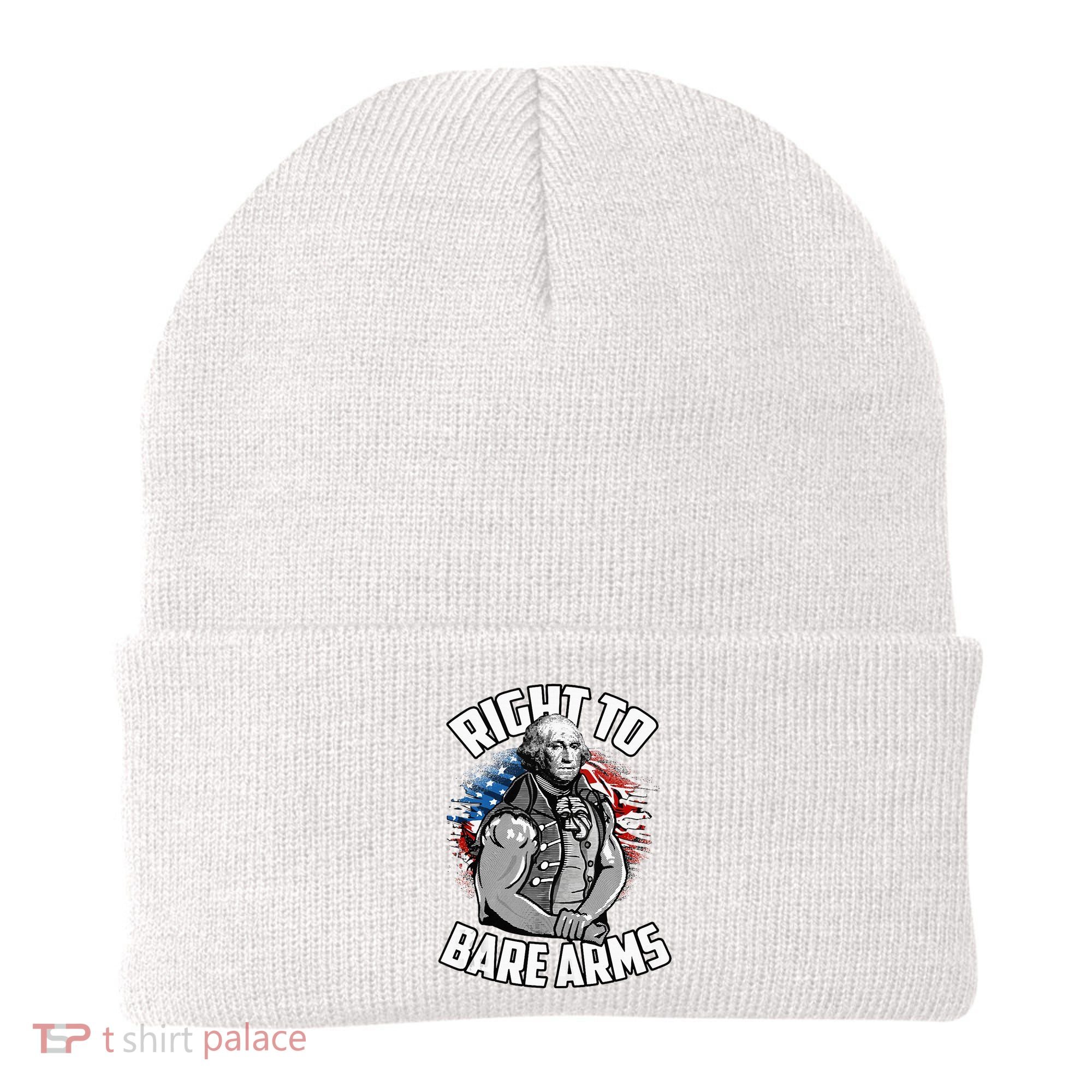Right To Bare Arms 4th Of July Beanie