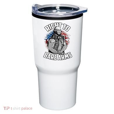 Right To Bare Arms 4th Of July Tumbler