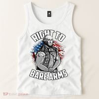 Right To Bare Arms 4th Of July Tank Top thumb 2