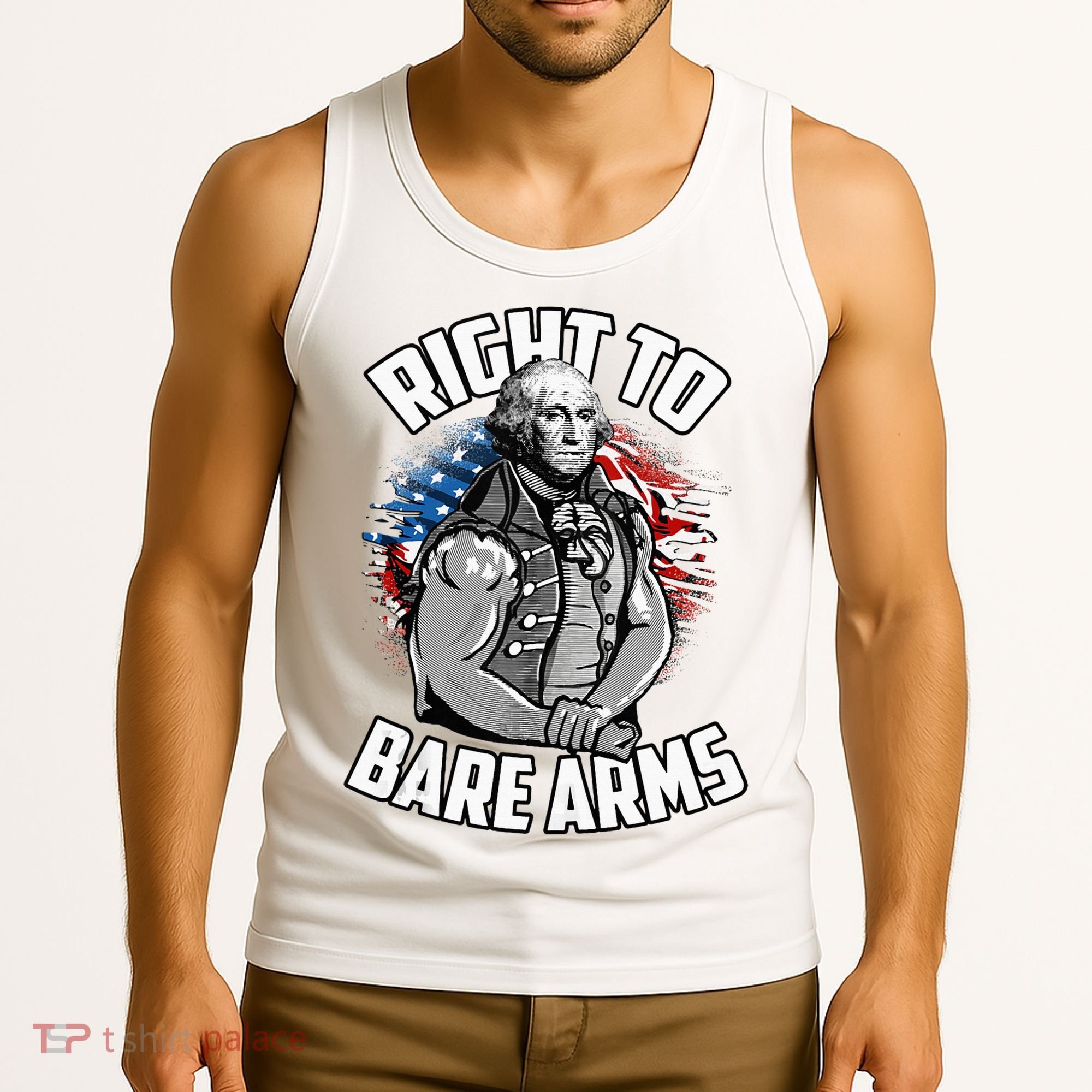 Right To Bare Arms 4th Of July Tank Top