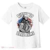 Right To Bare Arms 4th Of July Toddler T-Shirt thumb 0